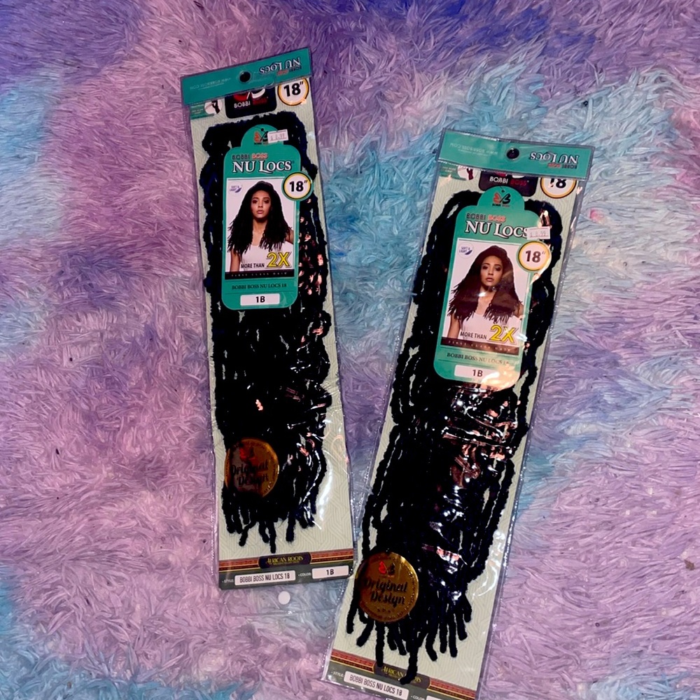 Faux Locs - 18” Bobbi Boss Nu Locs (2 Packs)